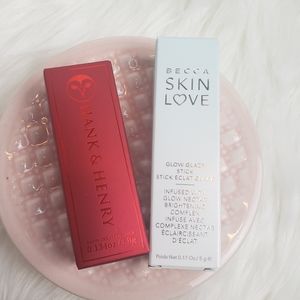 Becca Glow Stick and Hank&Henry Satin Lipstick